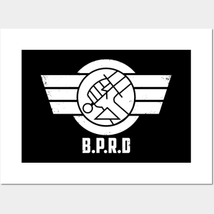 BPRD (White) Posters and Art